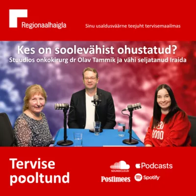 Kes on soolevähist ohustatud? Stuudios onkokirurg dr Olav Tammik ja vähi seljatanud Iraida