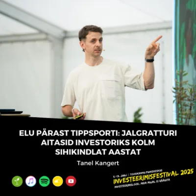 Elu pärast tippsporti: jalgratturi aitasid investoriks kolm sihikindlat aastat