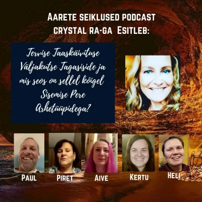 EP#48 Tervise Taaskäivituse Väljakutse Tagasiside ja mis seos on sellel kõigel Sisemise Pere Arhetüüpidega - Crystal Ra Laksmi-Ditton & Paul, Piret, Aive, Kertu ja Heli