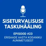 #23 ERISAADE aasta kodaniku aunimetusest