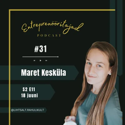 S2 E11 Maret Kesküla X Lihtsalt Rahulikult