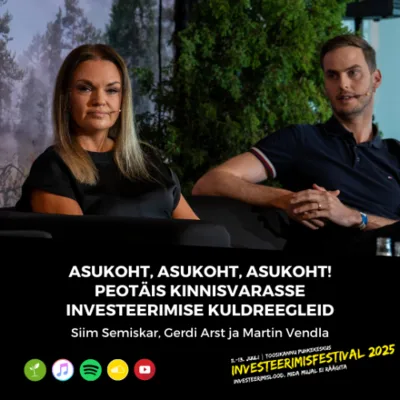 Asukoht, asukoht, asukoht! Peotäis kinnisvarasse investeerimise kuldreegleid