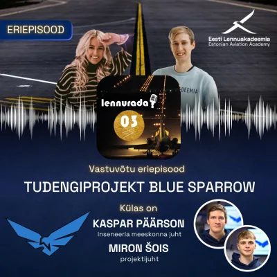 BLUE SPARROW eriepisood