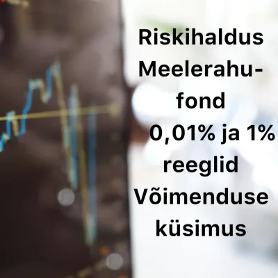 Börsijutud #77 - Riskihaldus, meelerahufond, 0,01% ja 1% reeglid, võimenduse küsimus