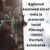 Börsijutud #69 - Kadunud kümnend, India ja arenevad turud, päevaga -1000%, portfelli kriisikaitse