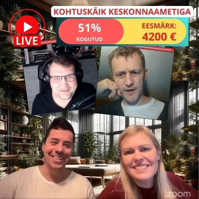 Aasta alguse otsesaade, külas Timo Kalaus ja Kert Lapimaa
