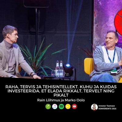 RAHA, TERVIS JA TEHISINTELLEKT. Kuhu ja kuidas investeerida, et elada rikkalt, tervelt ning pikalt